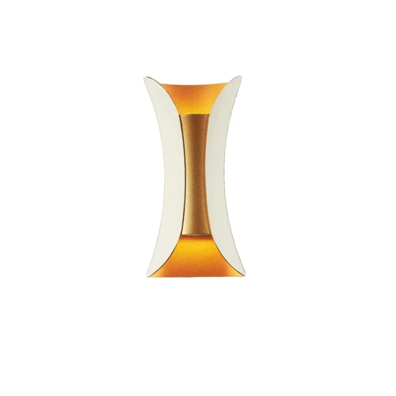Modern 2-Light Metal Curve Wall Sconce Image - 7 | homeyfad