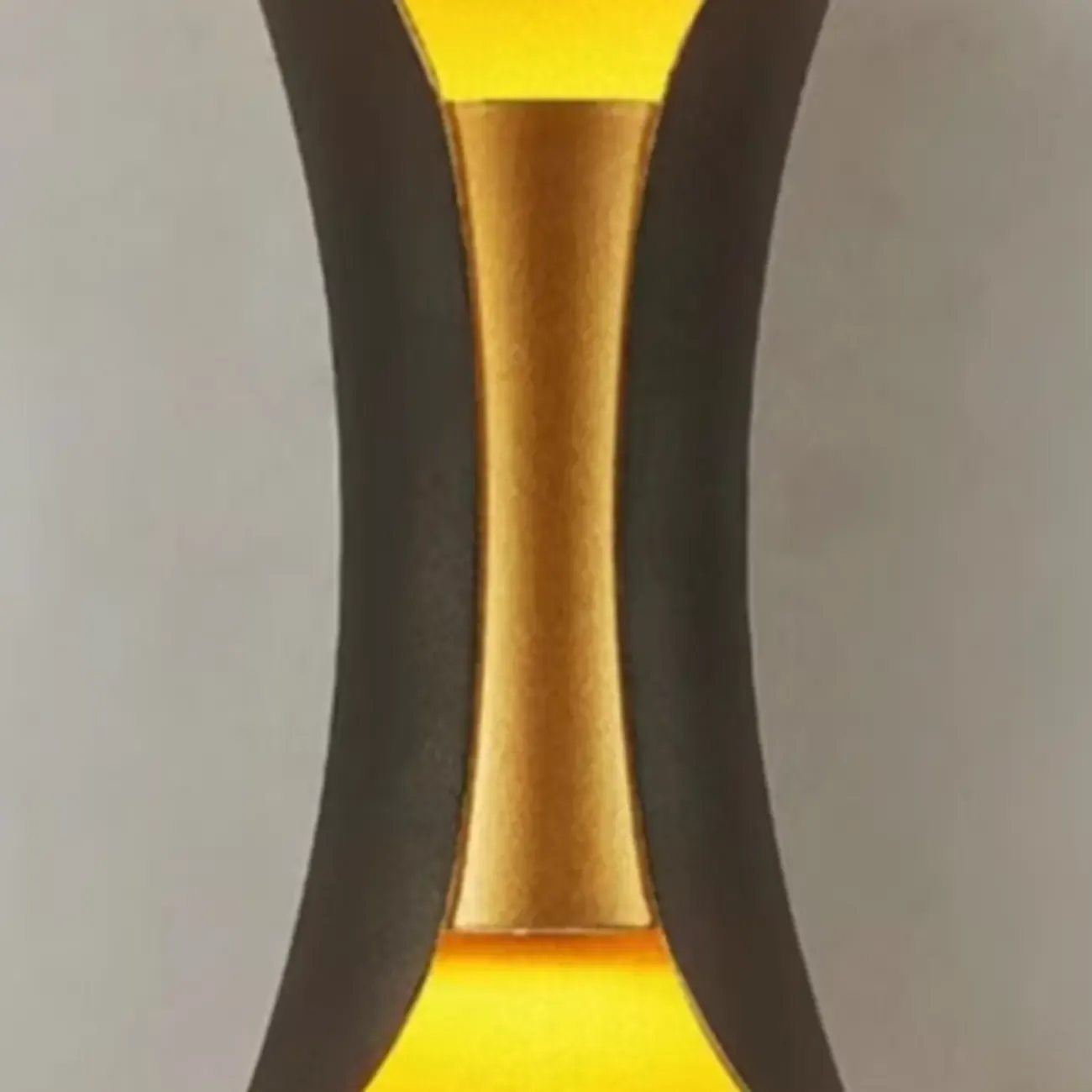 Modern 2-Light Metal Curve Wall Sconce Image - 17