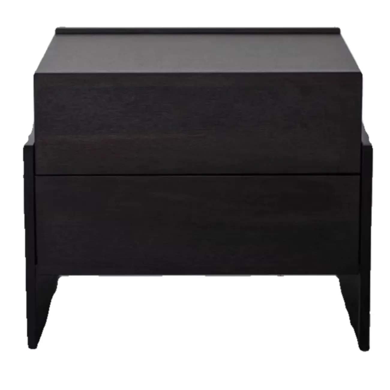 Modern Wood Drawer Storage Nightstand for Bedroom Image - 11