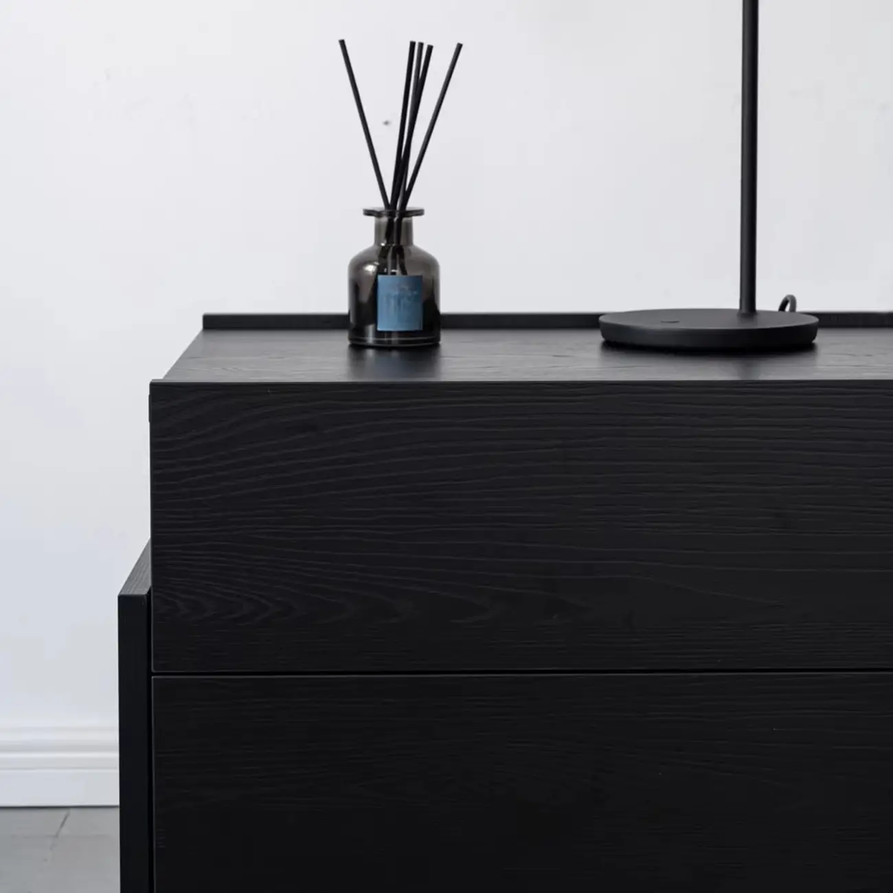 Modern Wood Drawer Storage Nightstand for Bedroom Image - 7 | homeyfad