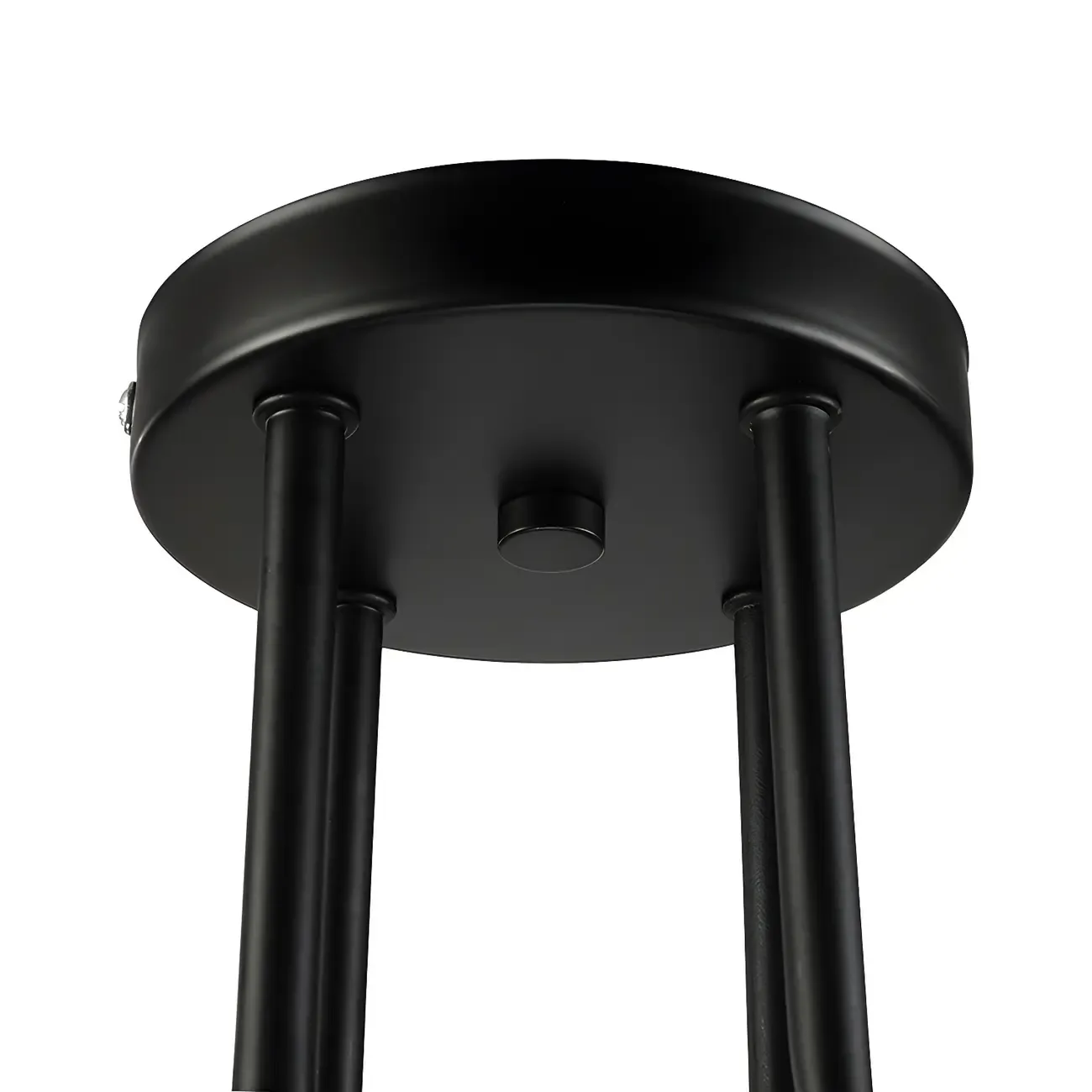 Vintage Industrial Semi Flush Ceiling Light for Dining Room Image - 23