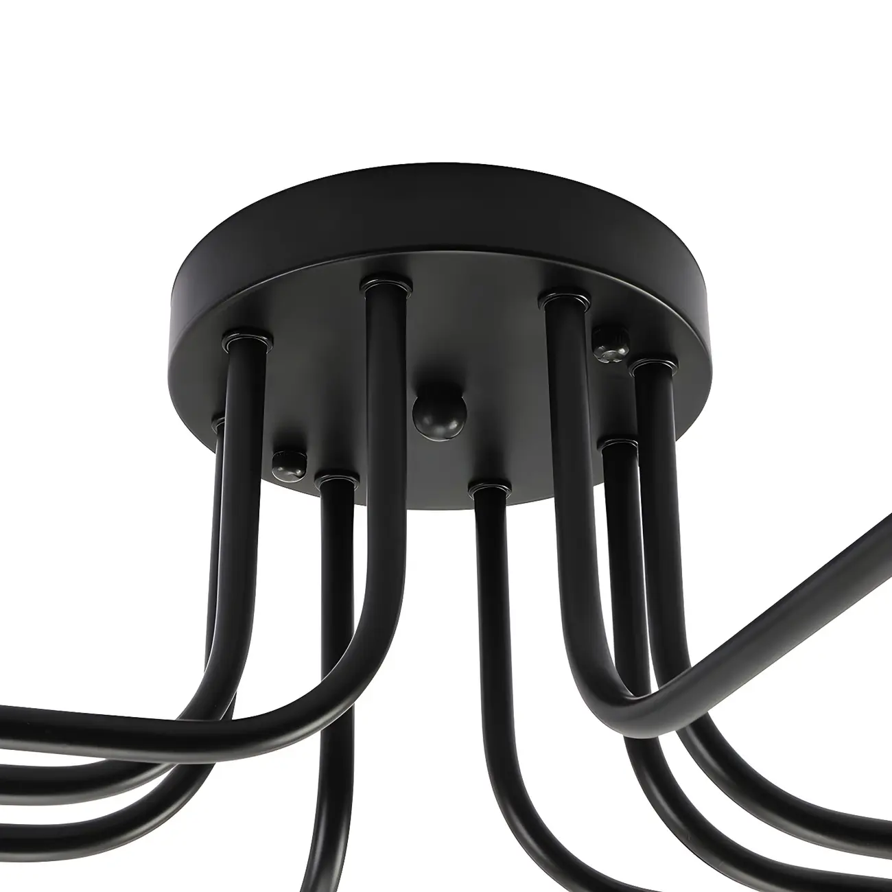 Vintage Industrial Semi Flush Ceiling Light for Dining Room Image - 45 | homeyfad