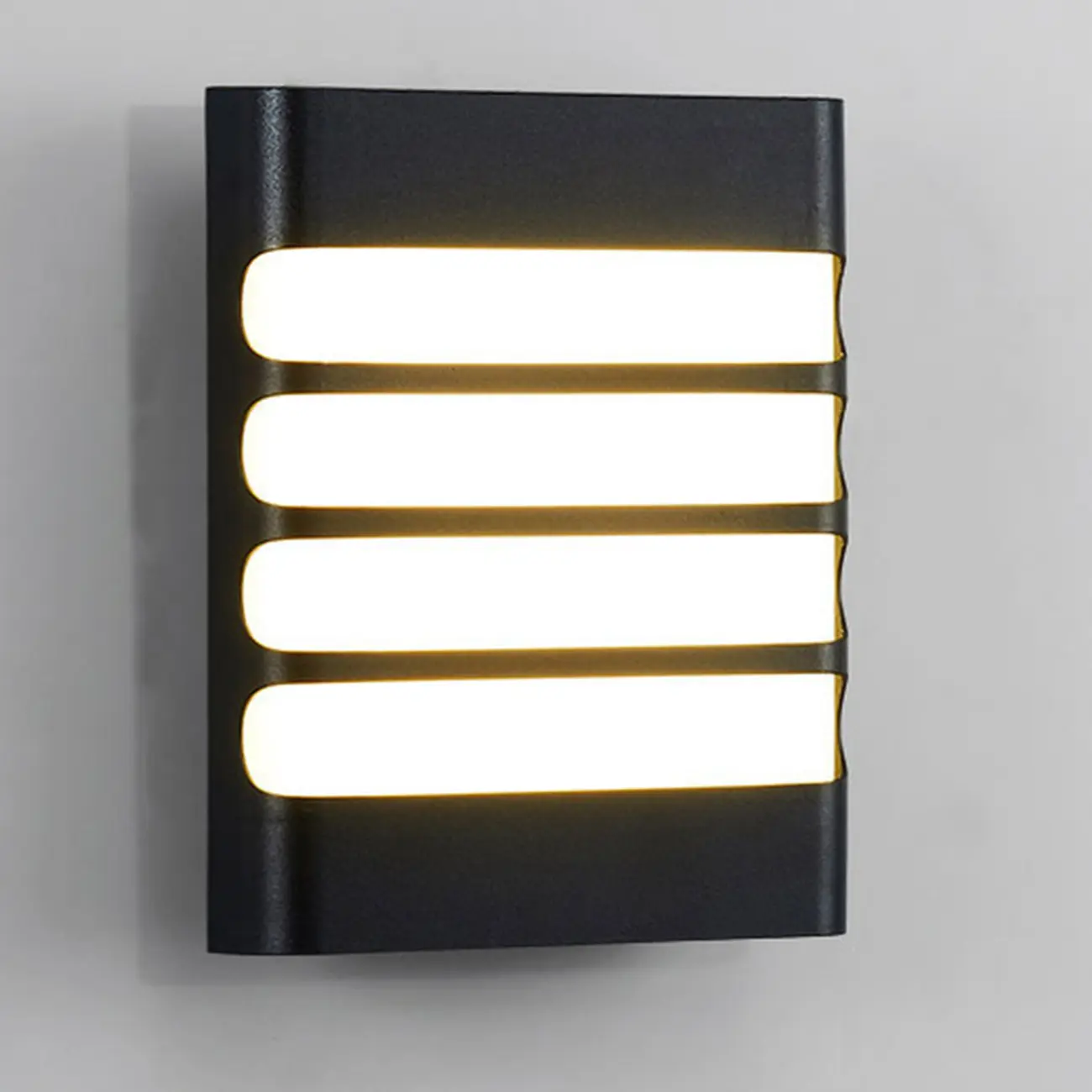 Modern Black Metal Outdoor Wall Sconce Image - 7 | homeyfad