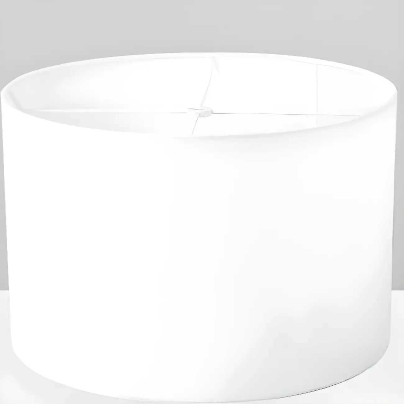 Modern Stone Table Lamp with Fabric Shade, LED Compatible Image - 10