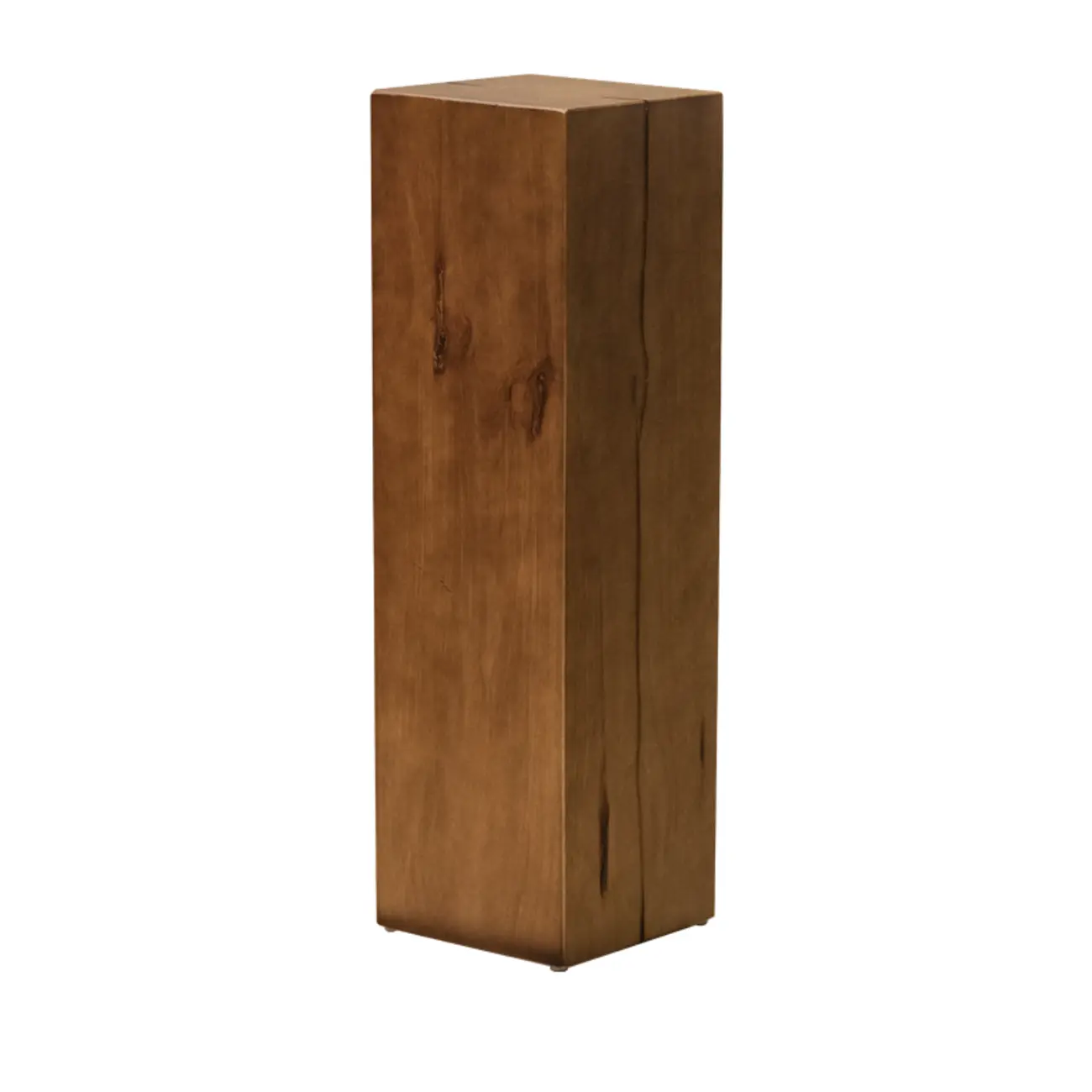 Modern Square Pine Wood Side Table for Living Room Image - 13 | homeyfad