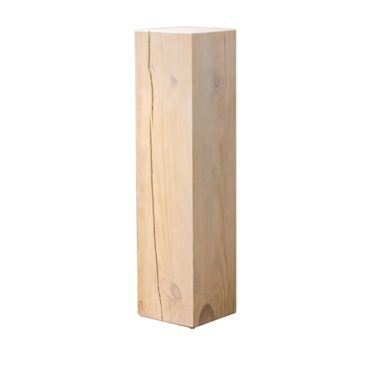 Modern Square Pine Wood Side Table for Living Room Image - 11 | homeyfad