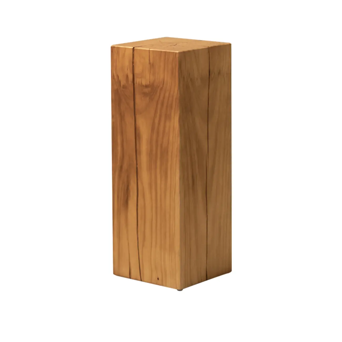 Modern Square Pine Wood Side Table for Living Room Image - 17 | homeyfad
