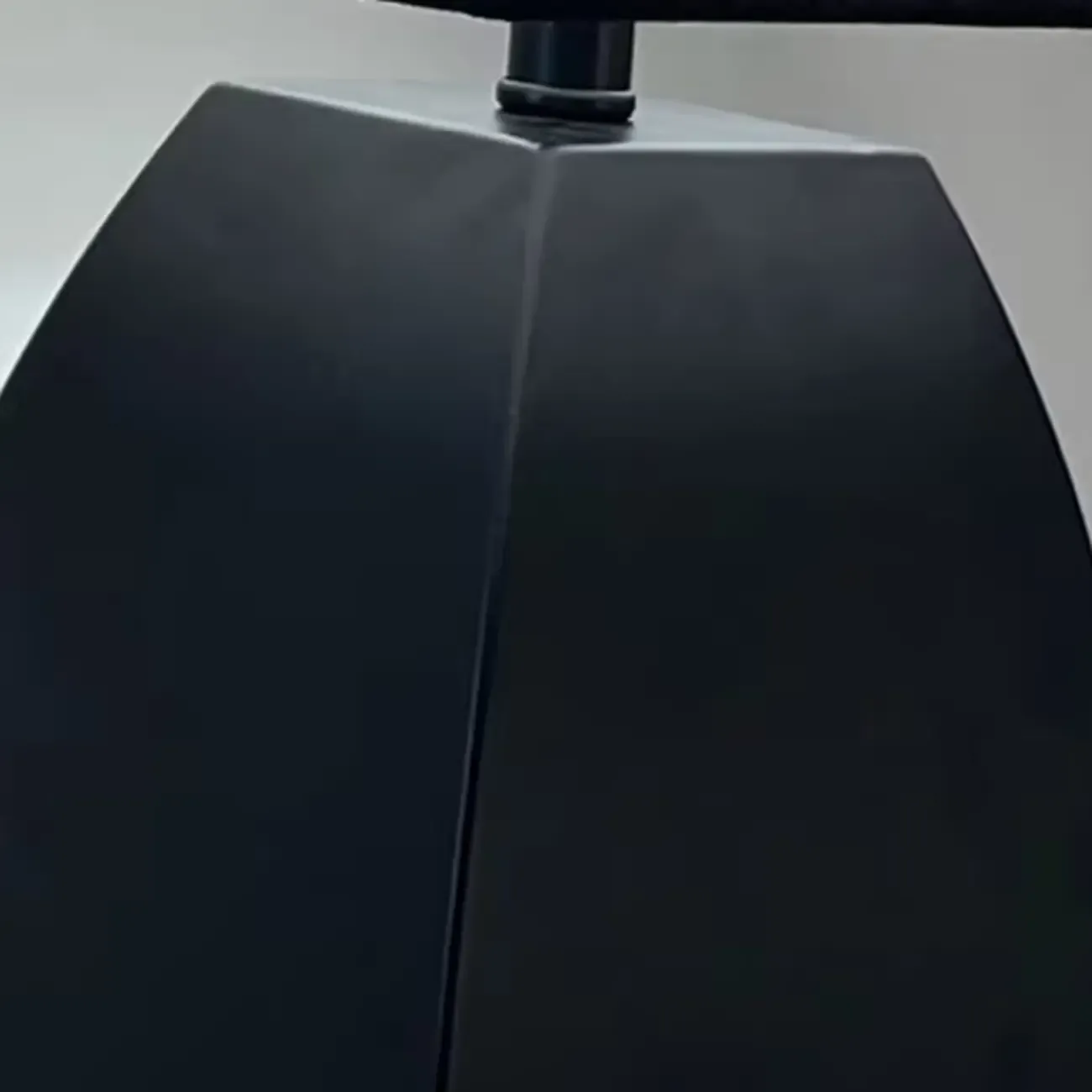 Modern Black Metal LED Table Lamp with Dome Shade Image - 7