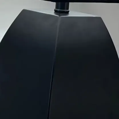 Modern Black Metal LED Table Lamp with Dome Shade Image - 7