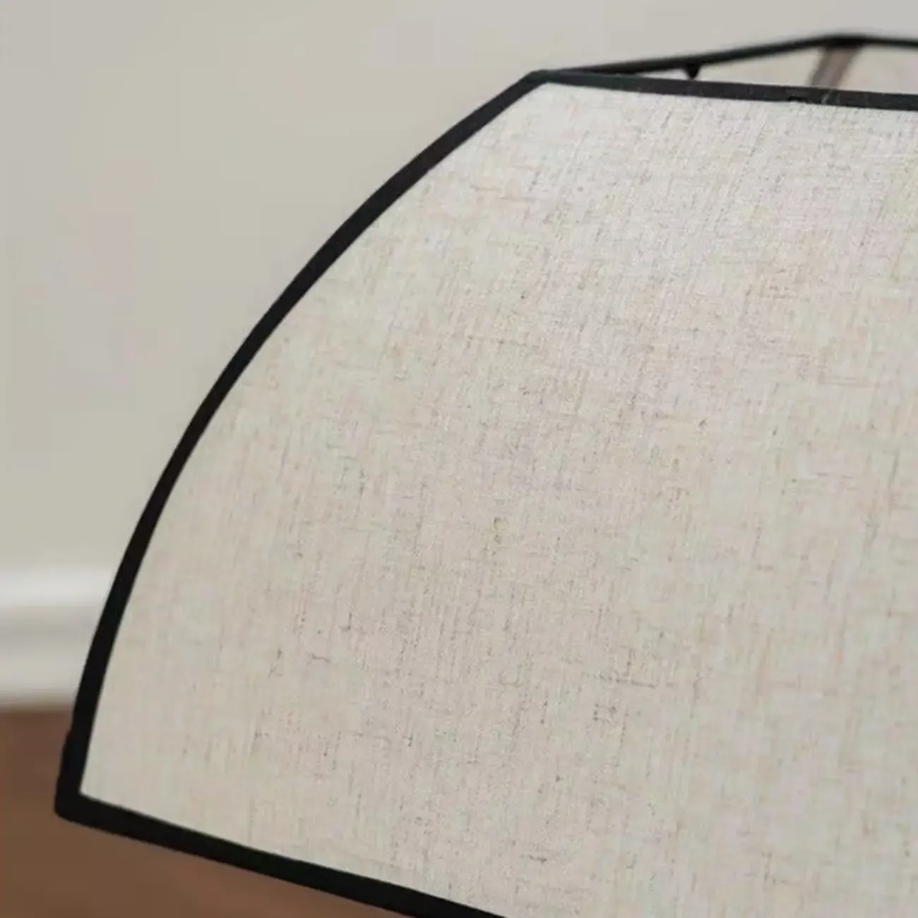 Modern Black Metal LED Table Lamp with Dome Shade Image - 8