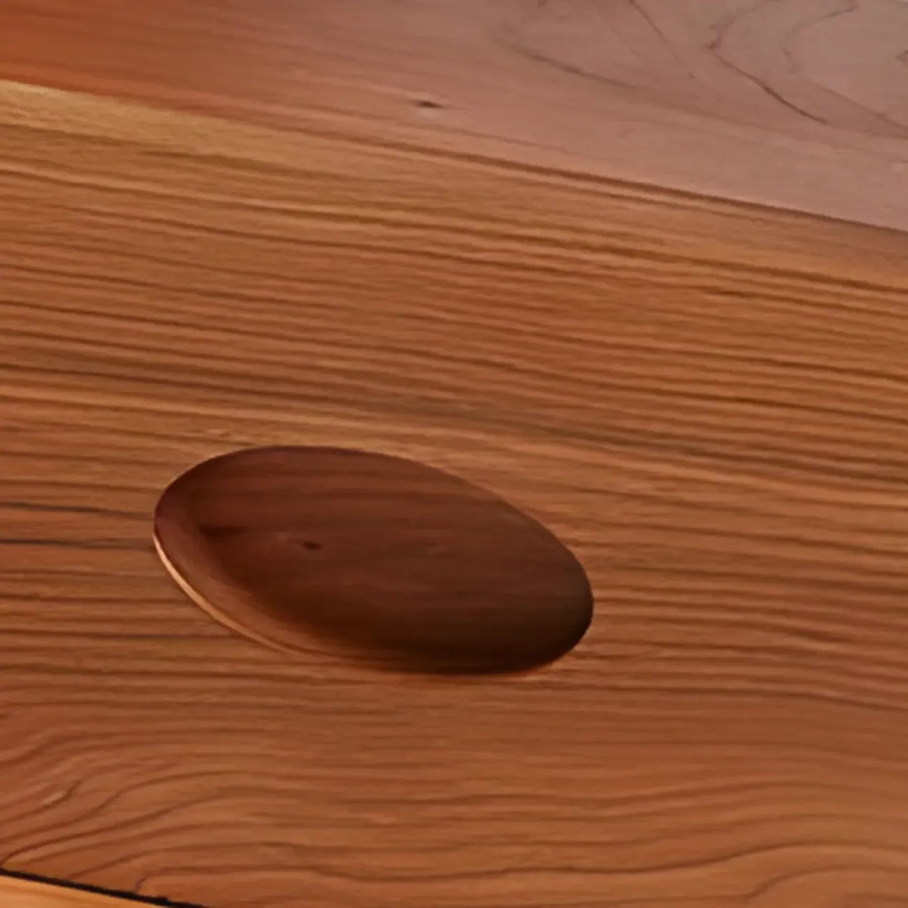 Nordic Minimalist Wood Storage Nightstand Image - 8