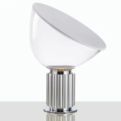 Modern Glass Dome Table Lamp with LED Options Image - 10
