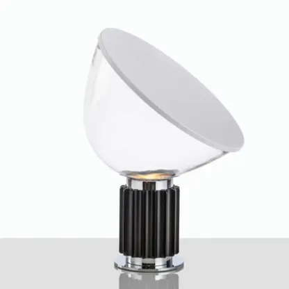 Modern Glass Dome Table Lamp with LED Options Image - 11