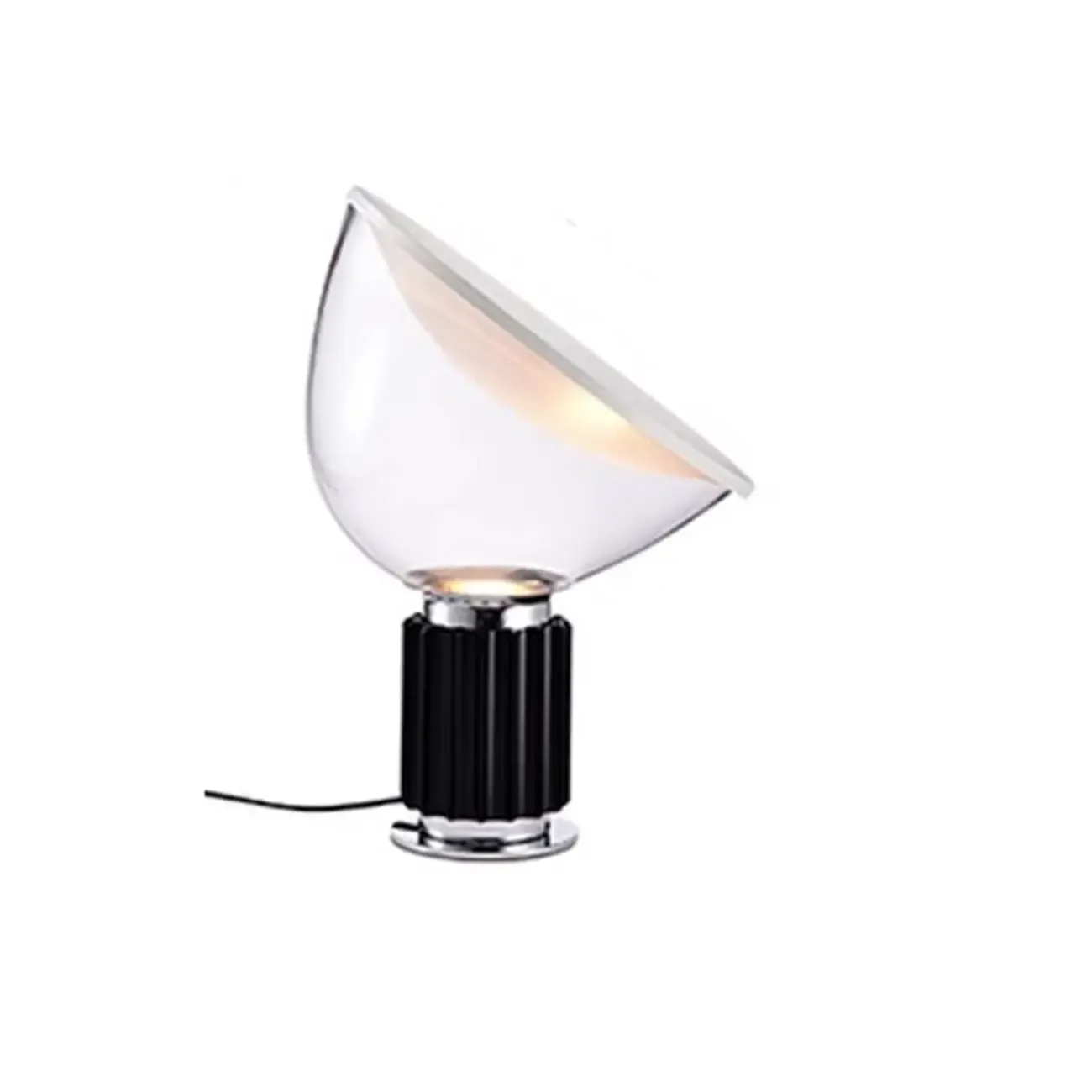 Modern Glass Dome Table Lamp with LED Options Image - 12