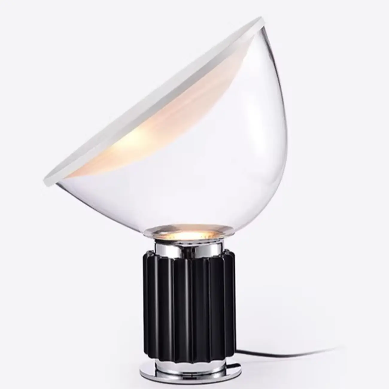 Modern Glass Dome Table Lamp with LED Options Image - 15 | homeyfad
