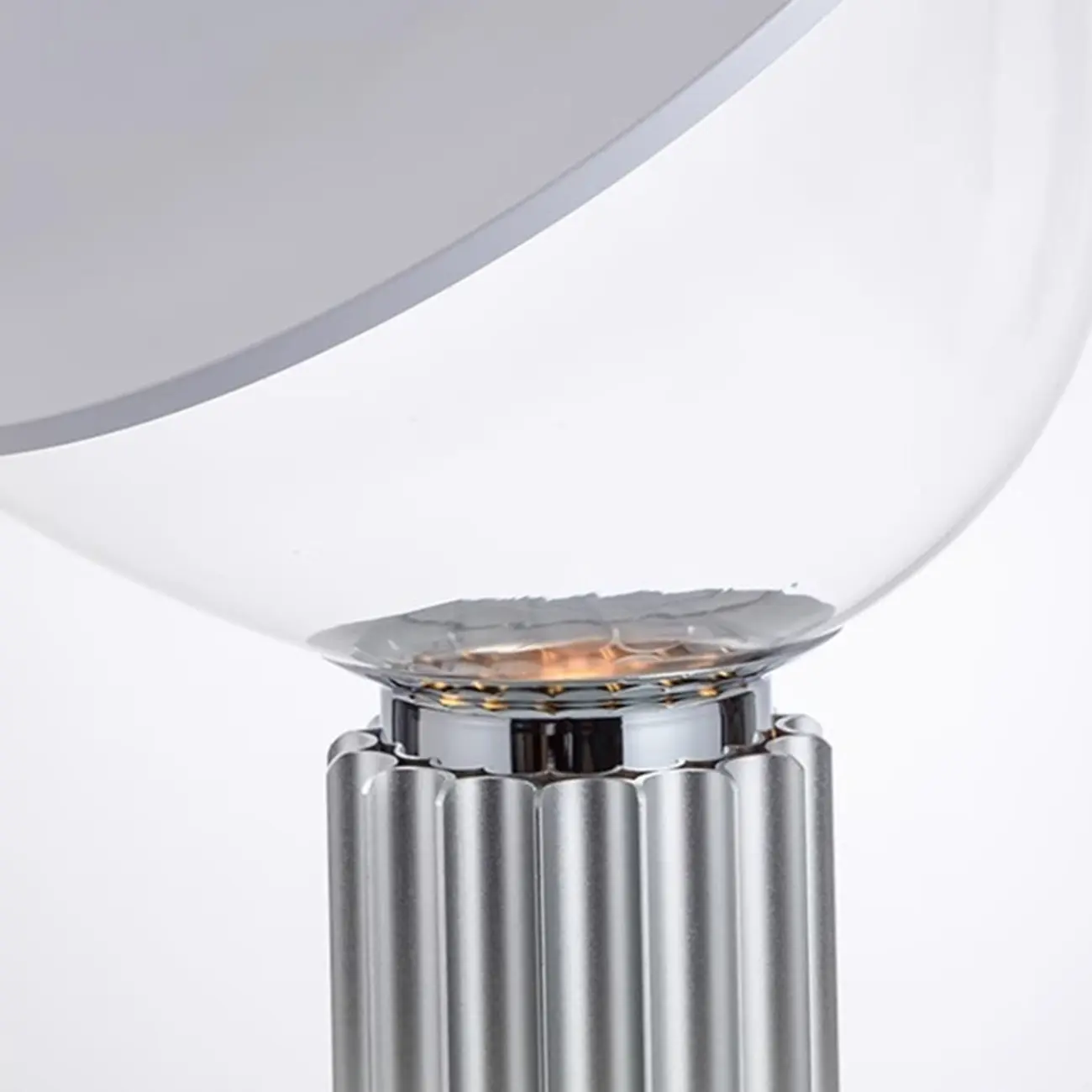 Modern Glass Dome Table Lamp with LED Options Image - 17 | homeyfad