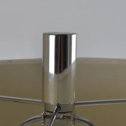 Blue Traditional Ceramic Table Lamp with Fabric Shade Image - 11