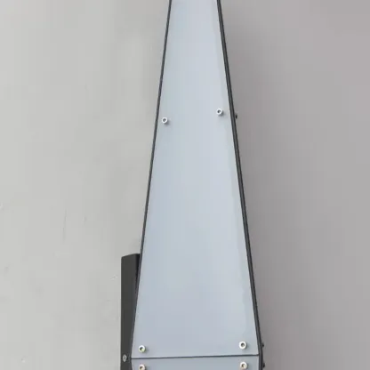 Modern Geometric White Acrylic LED Wall Sconce Image - 10