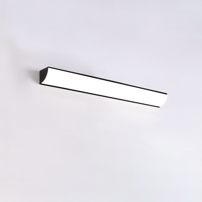 Minimalist Linear Metal White Acrylic Outdoor Wall Sconce