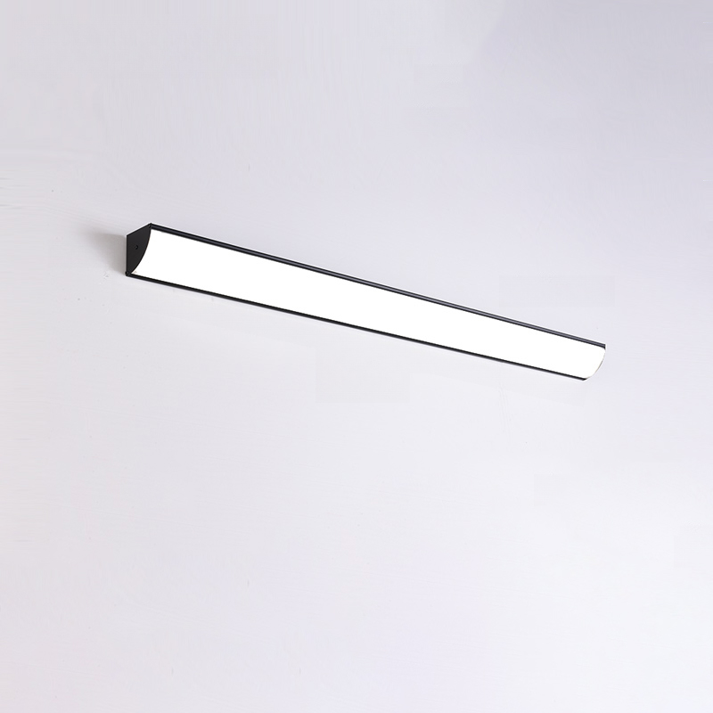 Minimalist Linear Metal White Acrylic Outdoor Wall Sconce | homeyfad