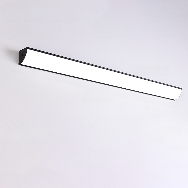 Minimalist Linear Metal White Acrylic Outdoor Wall Sconce | homeyfad