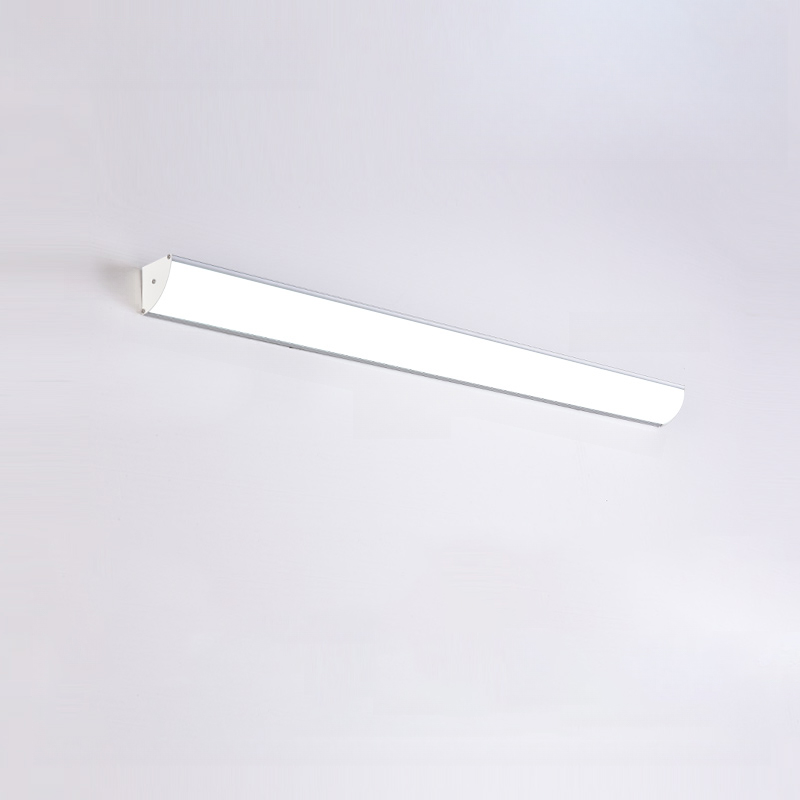 Minimalist Linear Metal White Acrylic Outdoor Wall Sconce | homeyfad