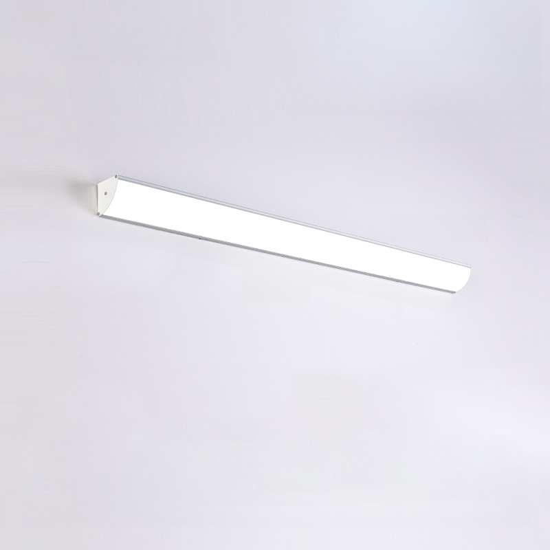 Minimalist Linear Metal White Acrylic Outdoor Wall Sconce