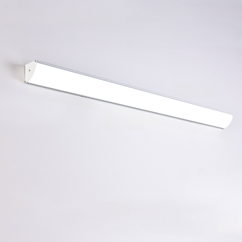 Minimalist Linear Metal White Acrylic Outdoor Wall Sconce | homeyfad