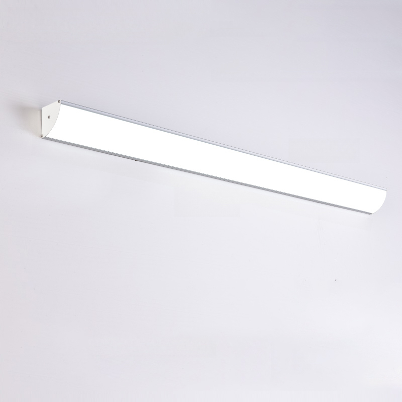 Minimalist Linear Metal White Acrylic Outdoor Wall Sconce