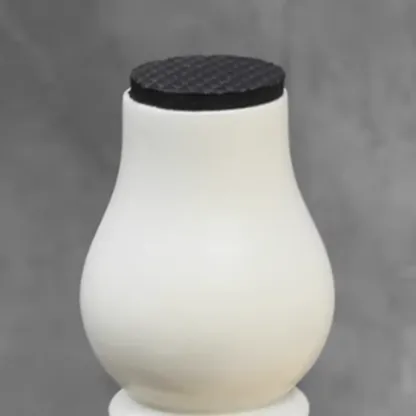 French Small 3-Tier Nightstand with Bronze Handles Image - 10