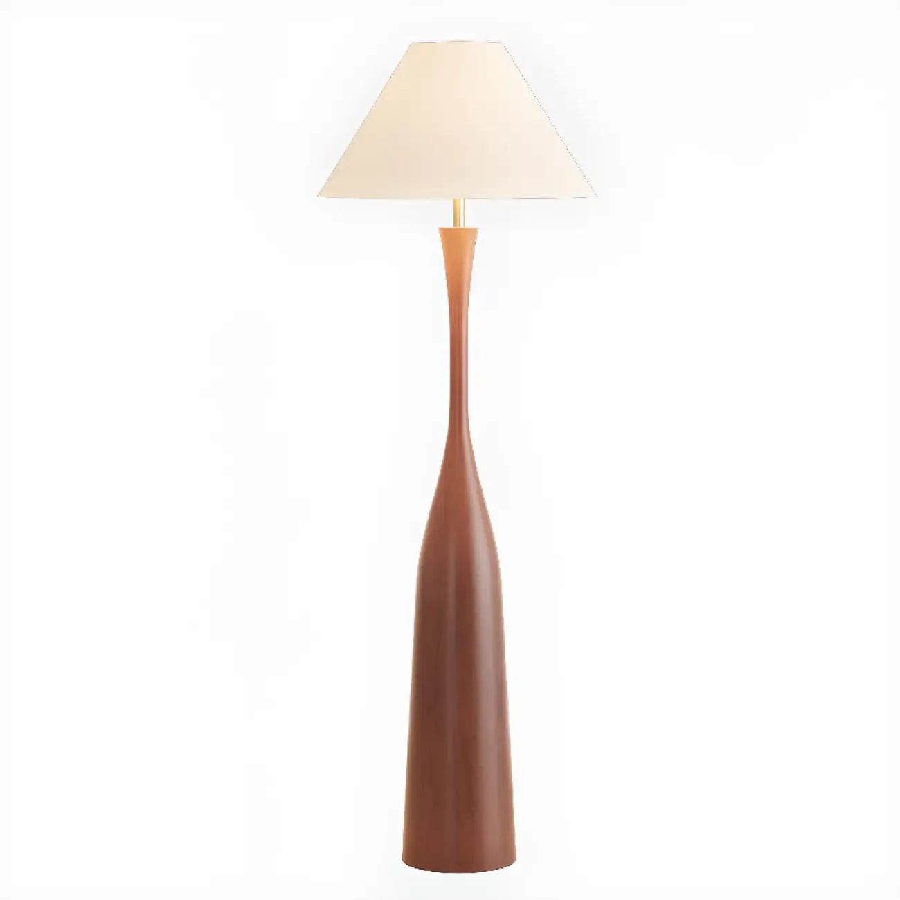 65" Modern Metal Bottle-Shaped Floor Lamp Image - 10