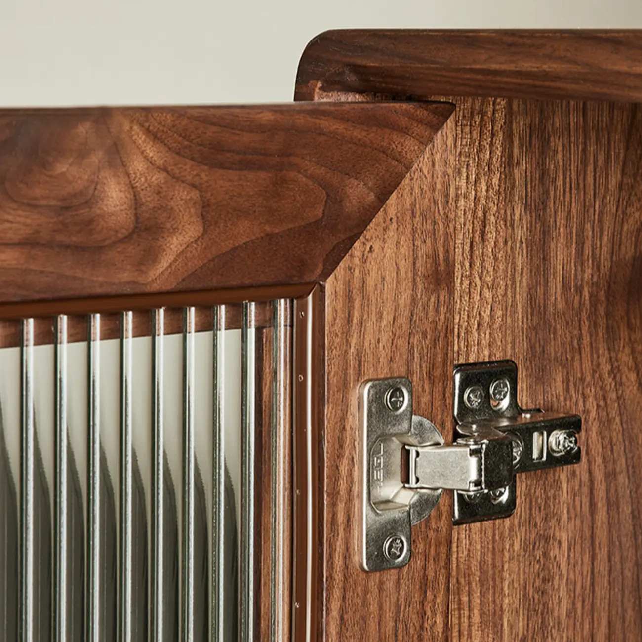 Elegant Wooden Display Cabinet with Drawers and Glass Door Image - 10 | homeyfad