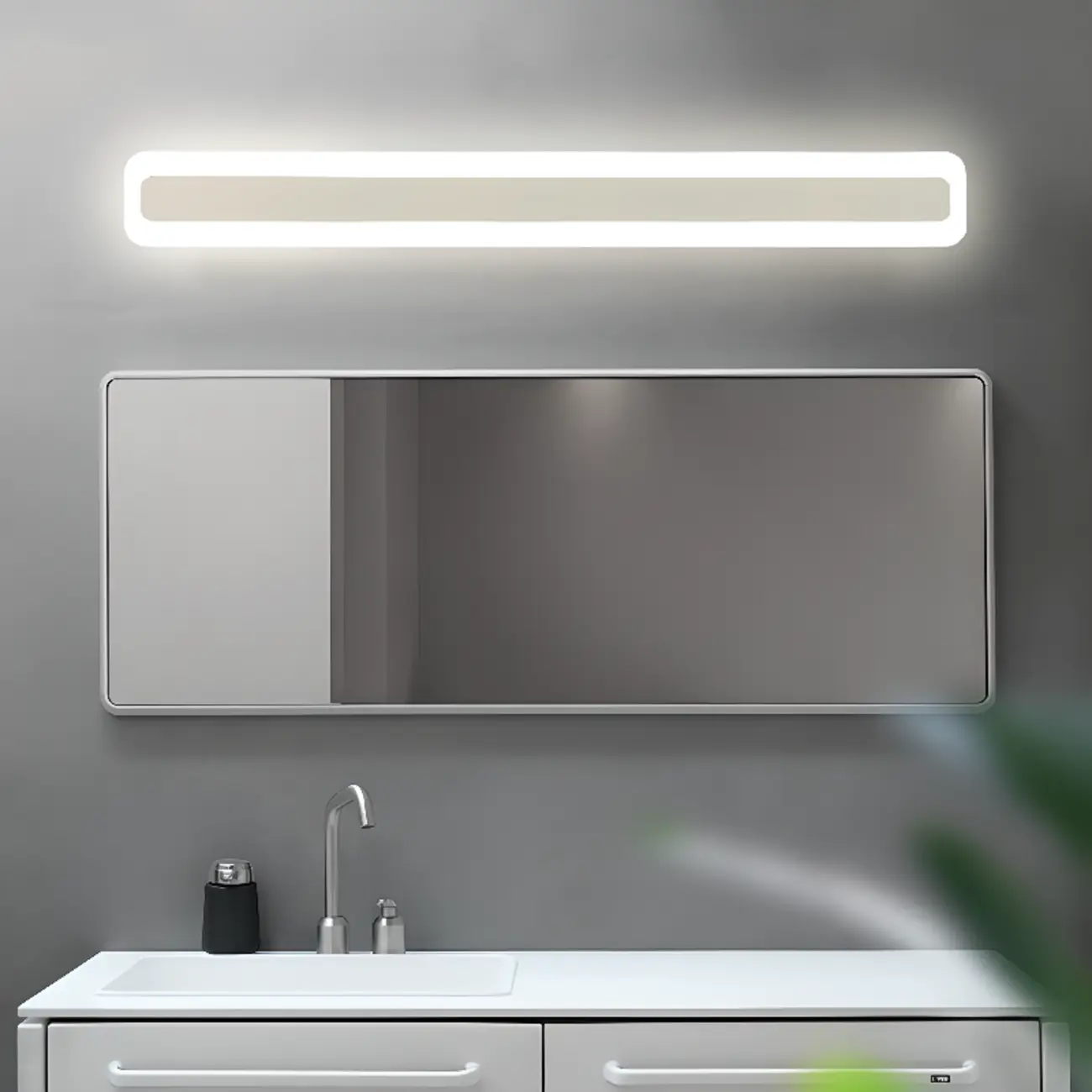 Minimalist Metal Vanity Lights with Integrated LED for Bathroom Image - 5 | homeyfad