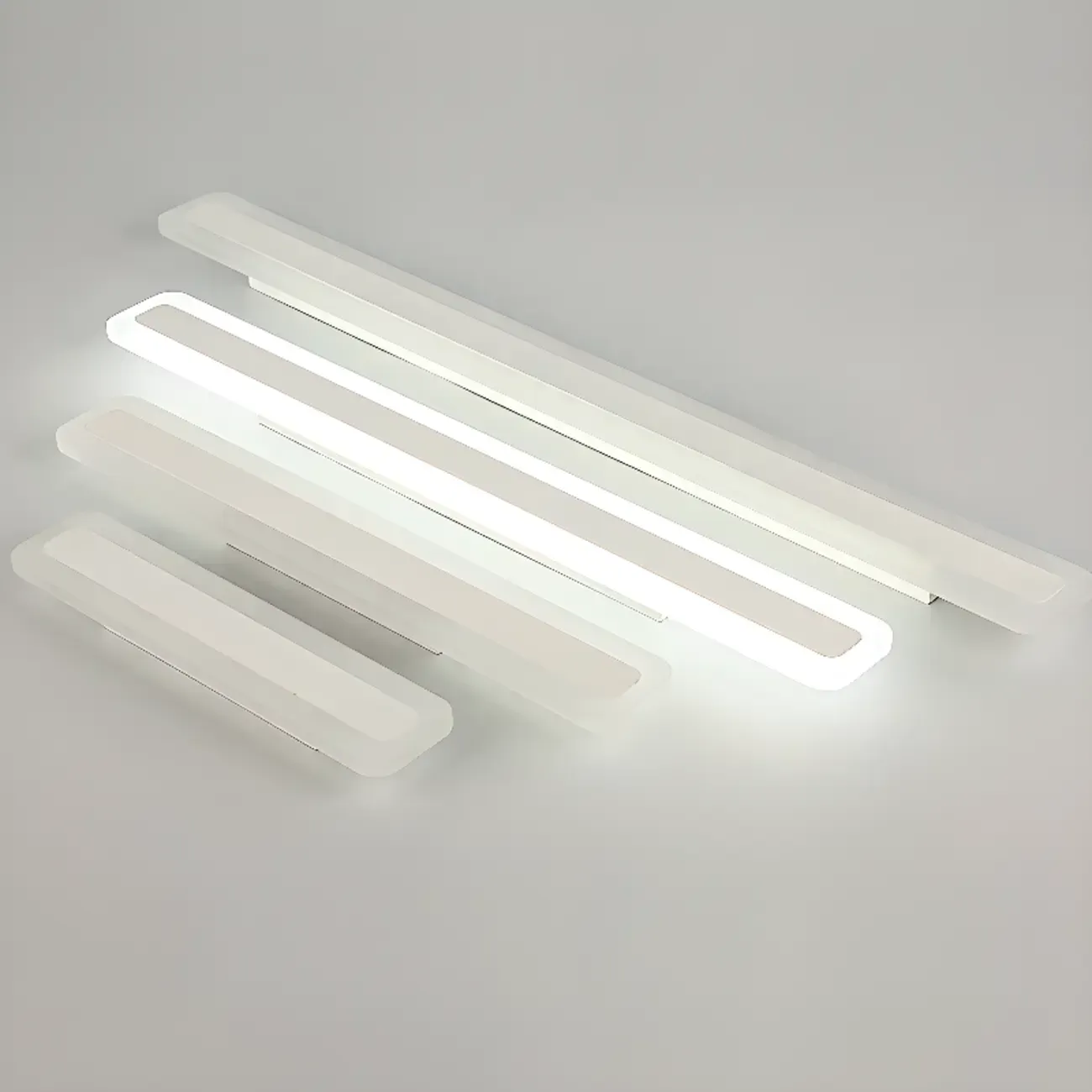 Minimalist Metal Vanity Lights with Integrated LED for Bathroom Image - 23