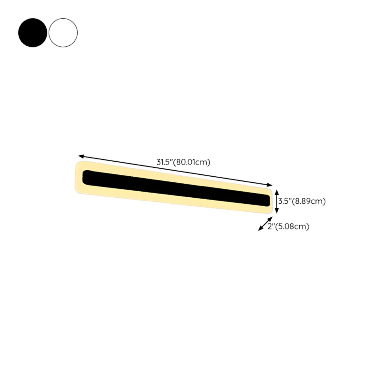 Minimalist Metal Vanity Lights with Integrated LED for Bathroom Image - 46 | homeyfad