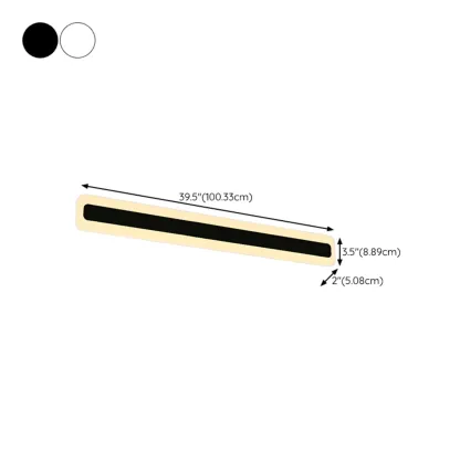 Minimalist Metal Vanity Lights with Integrated LED for Bathroom Image - 47