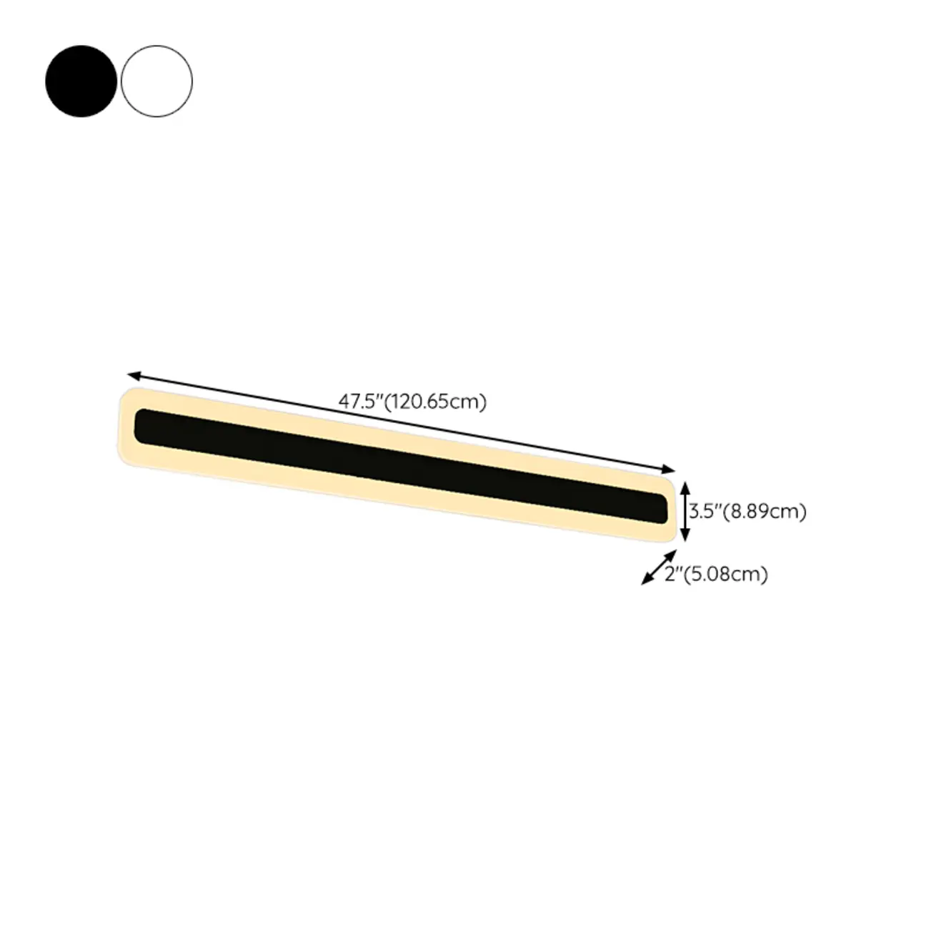 Minimalist Metal Vanity Lights with Integrated LED for Bathroom Image - 48 | homeyfad