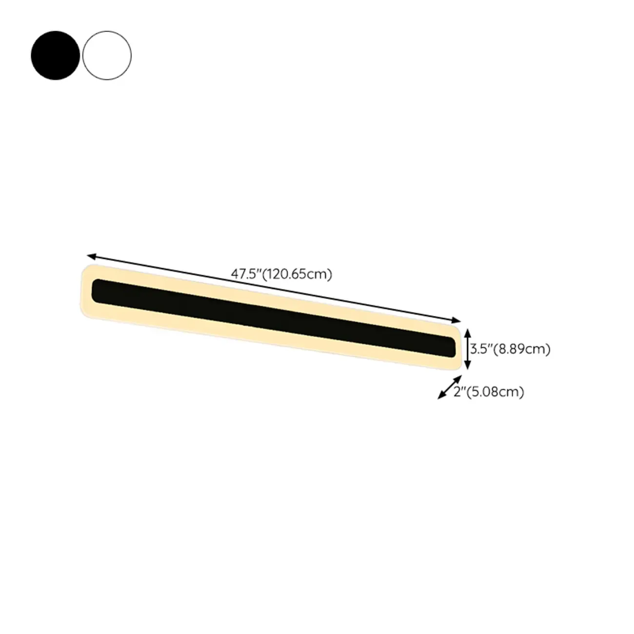 Minimalist Metal Vanity Lights with Integrated LED for Bathroom Image - 48