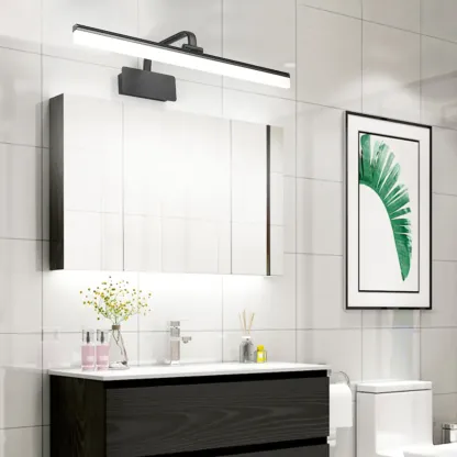 Modern Linear Vanity Light 3-Gear Dimming LED for Bathroom