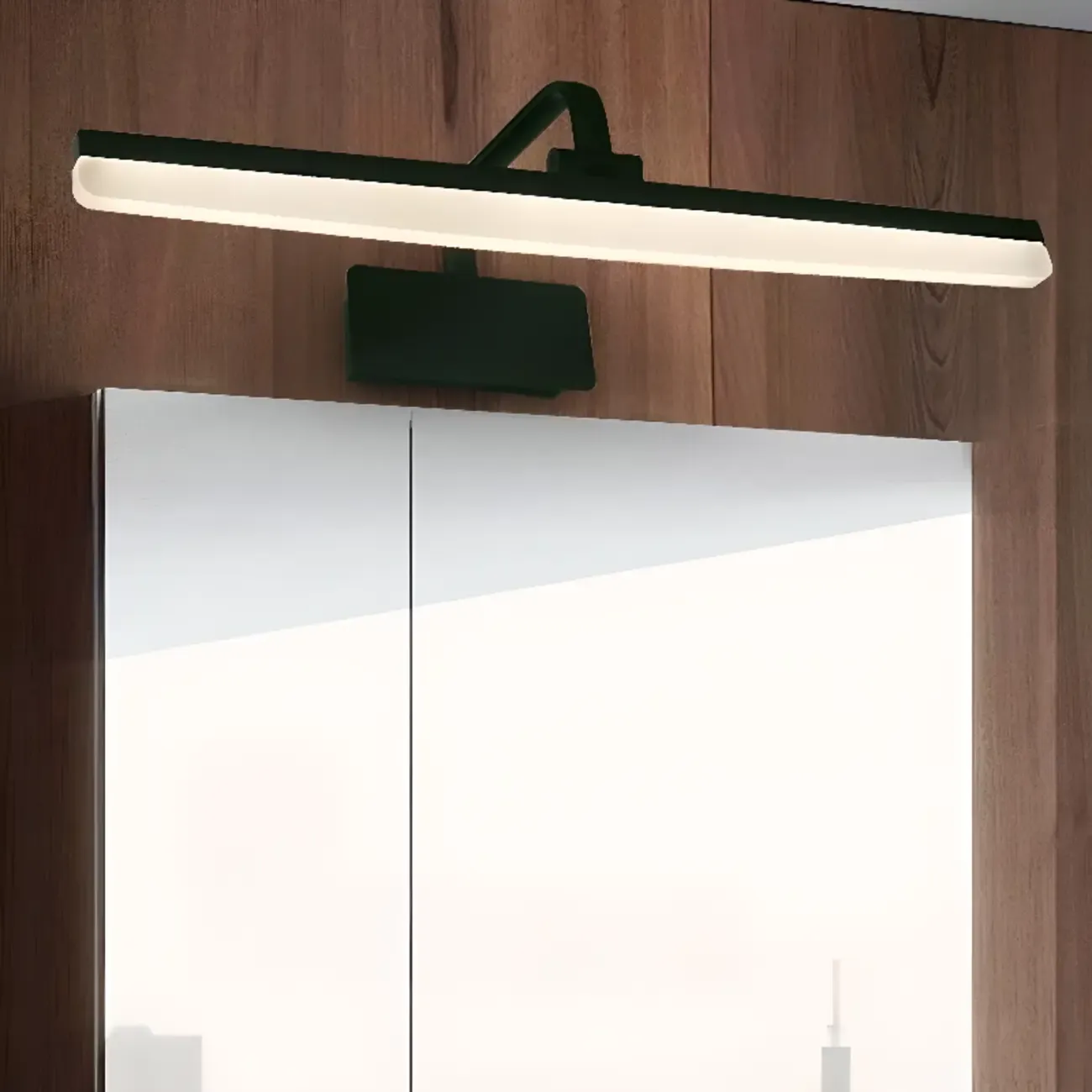 Modern Linear Vanity Light 3-Gear Dimming LED for Bathroom