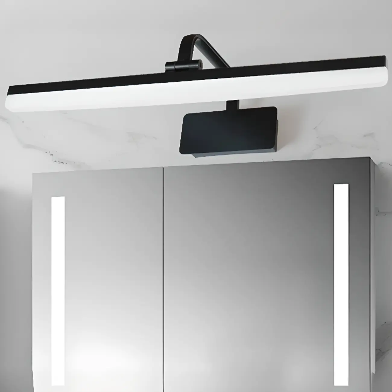 Modern Linear Vanity Light 3-Gear Dimming LED for Bathroom | homeyfad