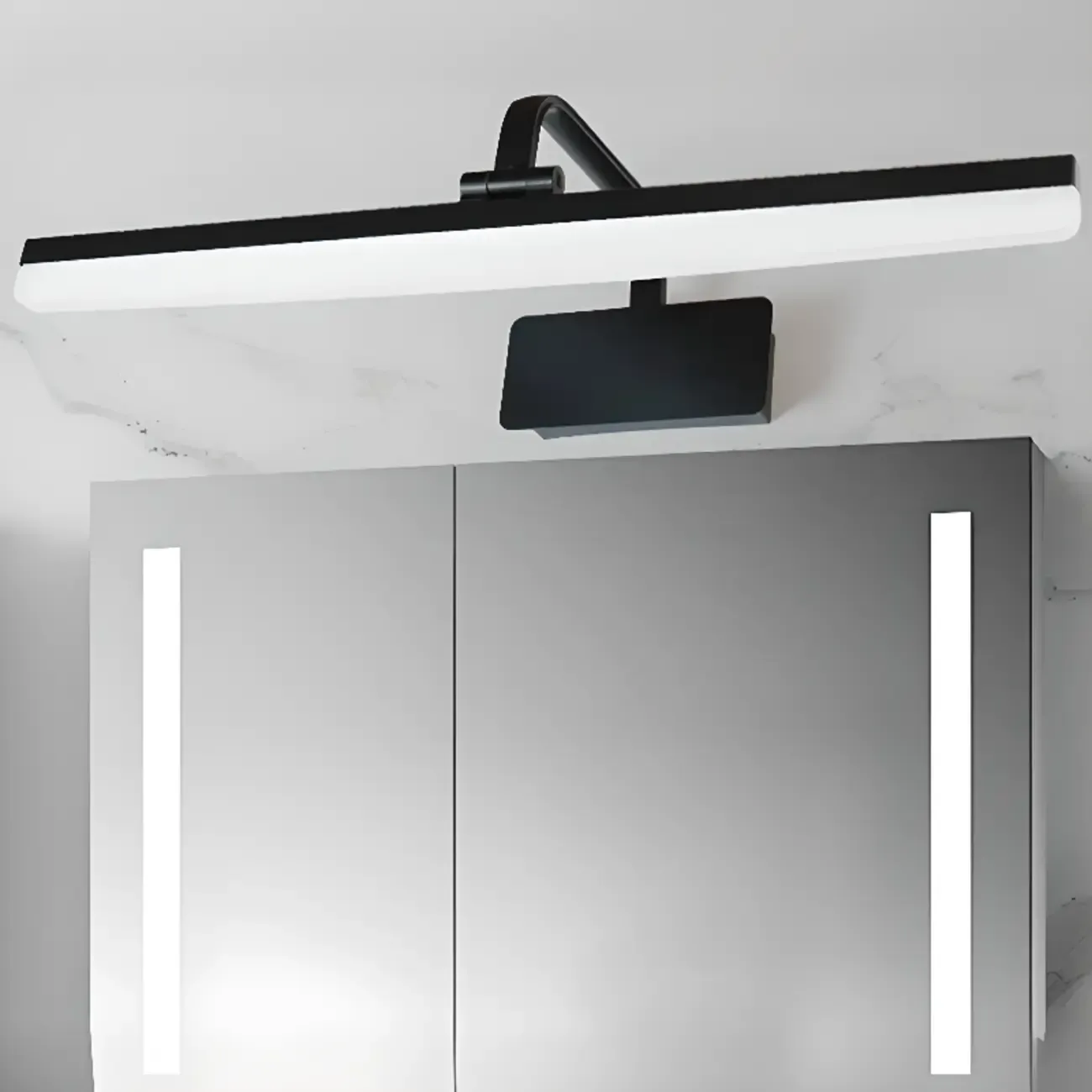 Modern Linear Vanity Light 3-Gear Dimming LED for Bathroom