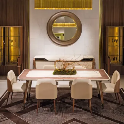 Elegant Wooden Glass Display Cabinet for Collectibles Image - 3