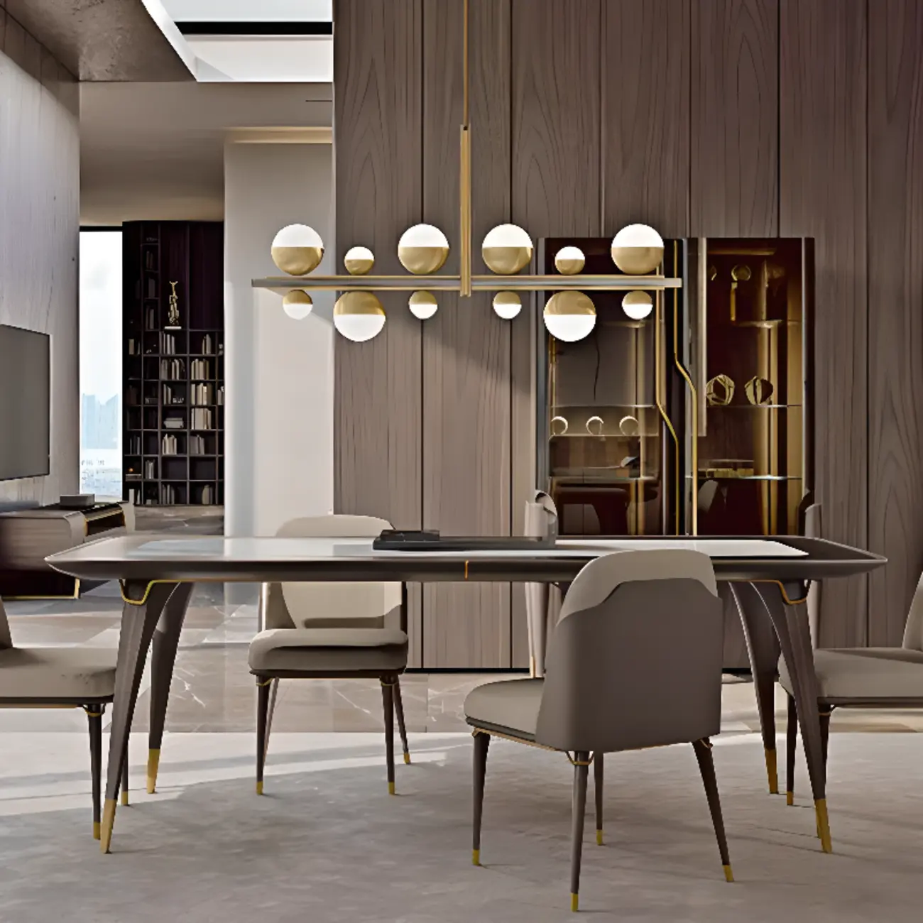 Elegant Wooden Glass Display Cabinet for Collectibles Image - 6 | homeyfad