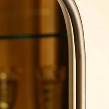 Elegant Wooden Glass Display Cabinet for Collectibles Image - 8