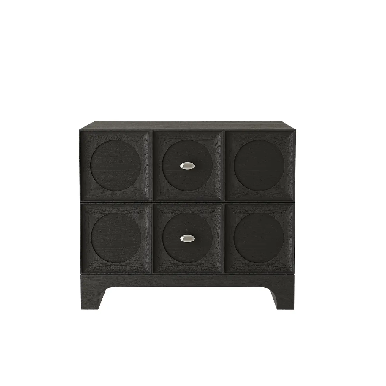 Modern Wooden Bedside Table with Stylish Drawers Image - 10 | homeyfad