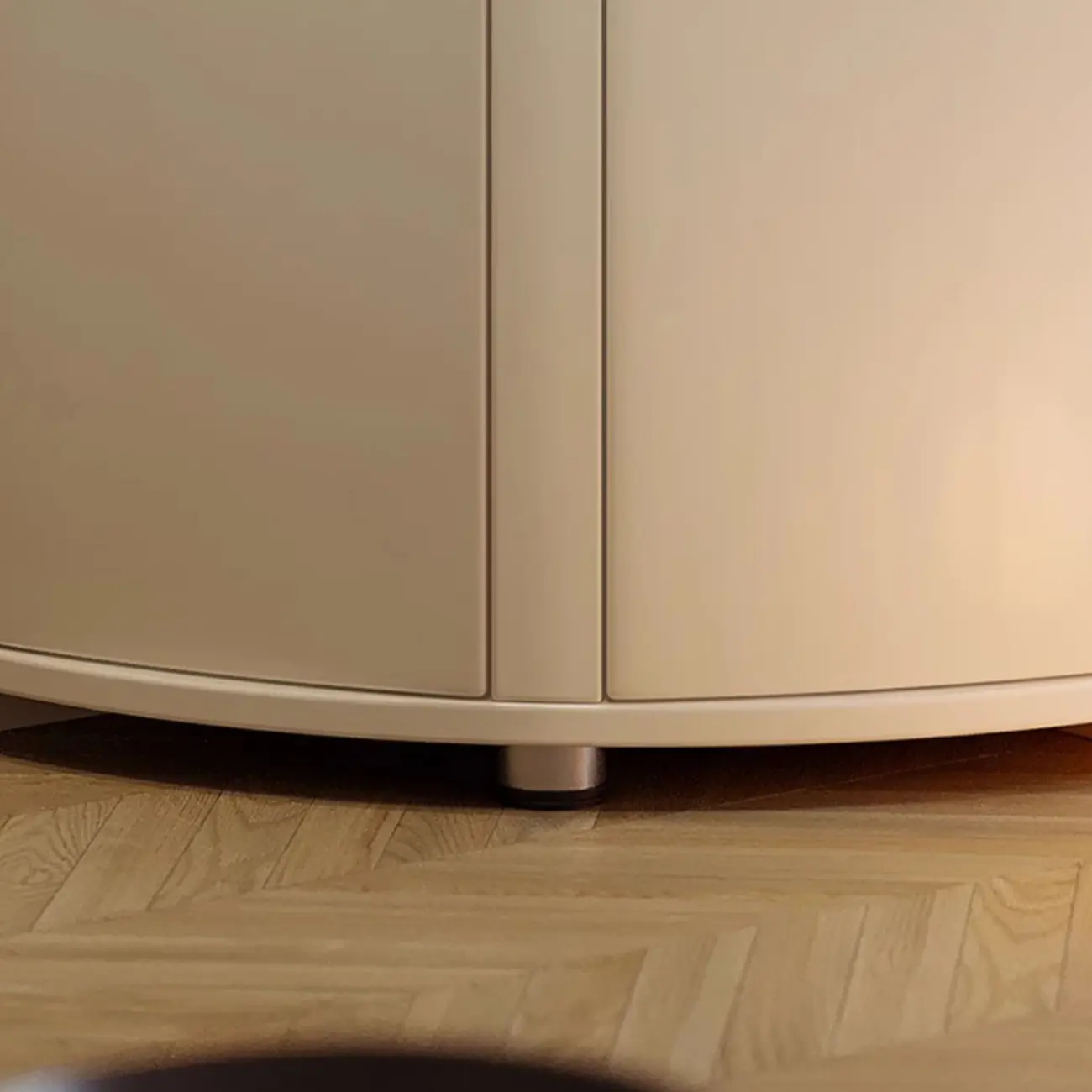 Wooden Corner Display Cabinet with Shelves for Home Image - 10 | homeyfad