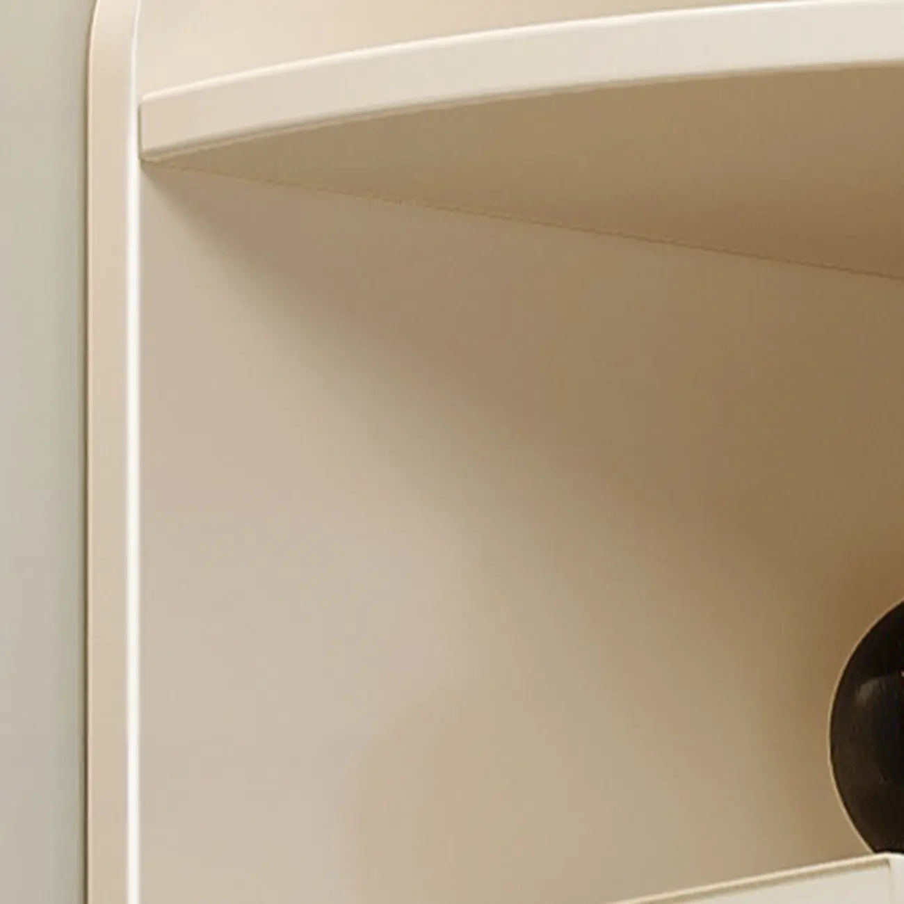 Wooden Corner Display Cabinet with Shelves for Home Image - 12 | homeyfad