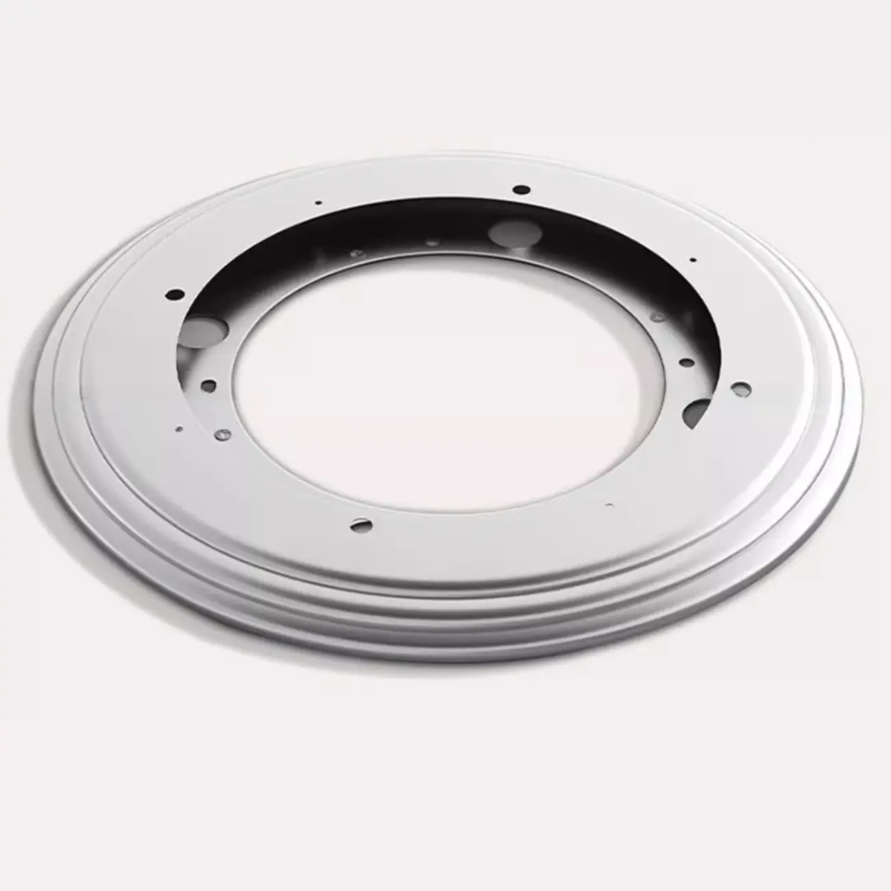 Swivel Natural Wood Modern Wheeled Bookcase With Drawer Image - 9 | homeyfad