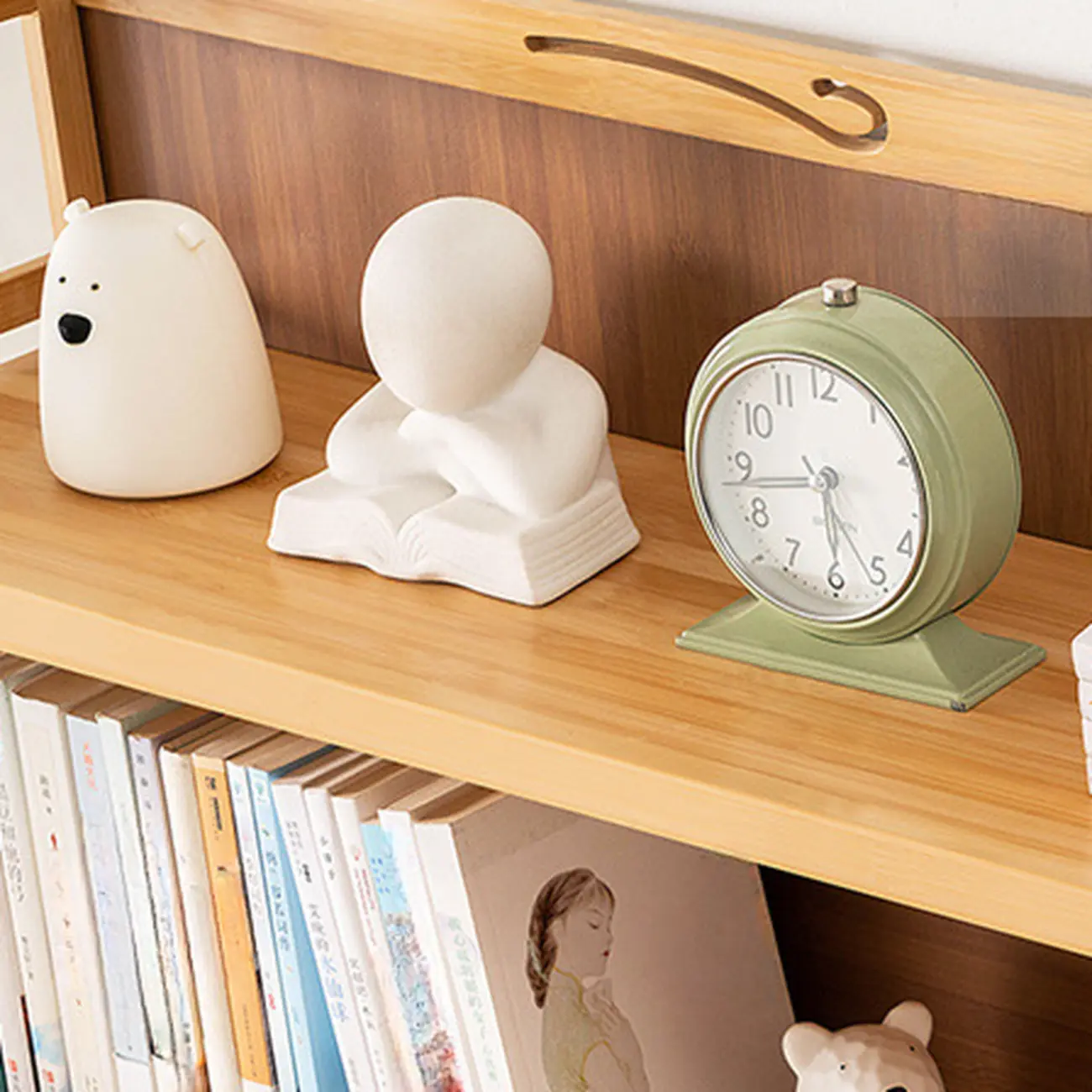 Premium Bamboo Modern Black 5-Shelf Open Bookshelf Image - 29 | homeyfad